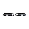 Front Fog Light Grille Cover 51117341613 51117341614 for BMW 1 Series F20 2010-2015 F21 2010-2015 Accessories