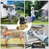 3/4 Inch Water Pressure Regulator Brass RV Pressure Reducer Valve Compact Adjustable for Camper/Garden Hose/Travel Trailer