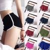Pantalones cortos deportivos de color sólido para mujer, pantalones cortos informales para yoga, playa, suaves y cómodos