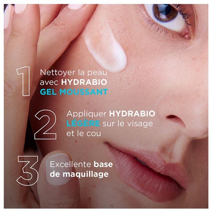 Bioderma Hydrabio Légère Crème d'Eau Hydratante 72H Peaux Normales à Mixtes 40 ml