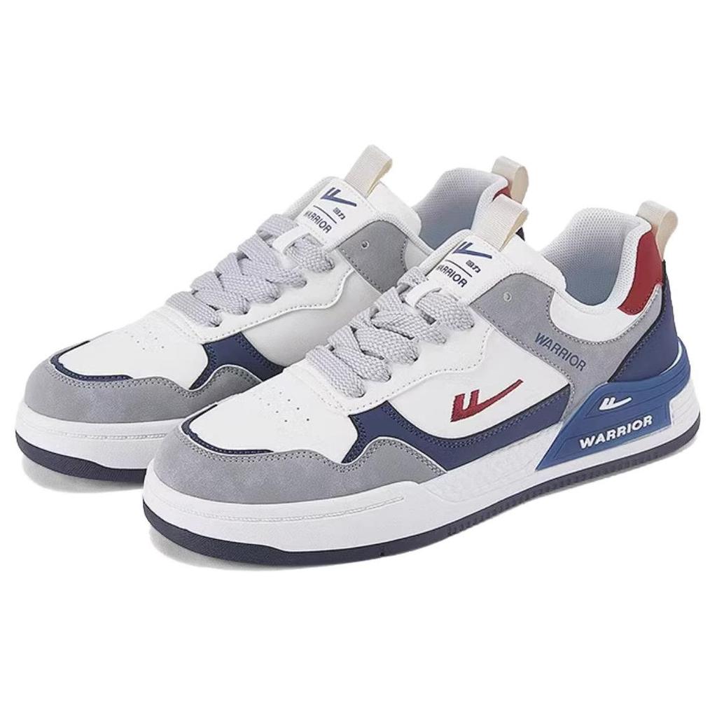 Warrior Casual Versatile Comfortable Soft Sole Non-Slip Shock Absorbing Wear-Resistant Breathable Low-Top Skate Shoes Men Sneaker WBN(JS)-100601