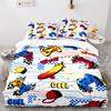 Gamer Duvet Cover Full Size Teens Gaming Bedding Set for Kids Boy Girl Video Games Comforter Cover Gamepad Polyester Quilt Cover