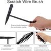 7 - Piece Welding Slag Removal Tool Set - Removal Brush & - Absorbing Welding Chipping Hammer for Welding Work
