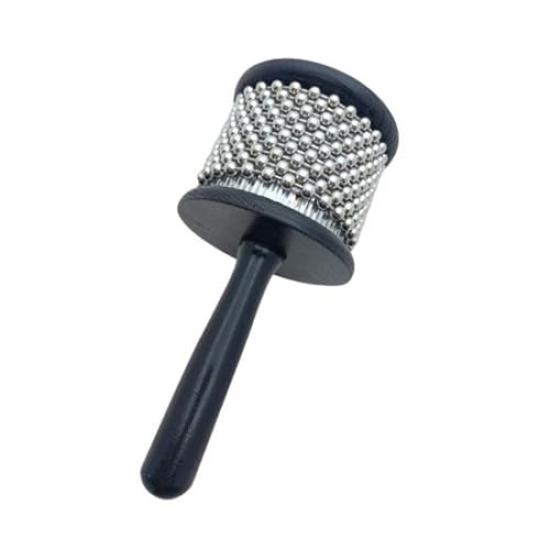 

Asdays Cabasa Percussion Instrument, Wooden Shaker, Black
