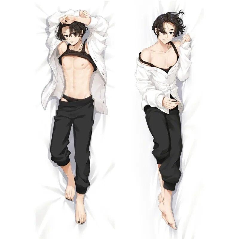 Anime Tokyo Revengers Mikey Cosplay Pouzdro na polštář Dakimakura Potah Manjiro Sano Otaku Objímání Body Throw Pouzdro na polštář Pouzdro na polštář