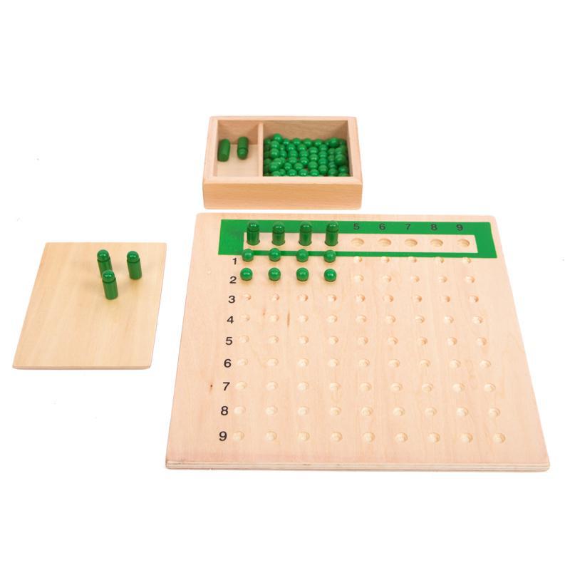 

Монтессори Математические Развивающие Деревянные Блоки: Таблица умножения и деления для младенцев и малышей