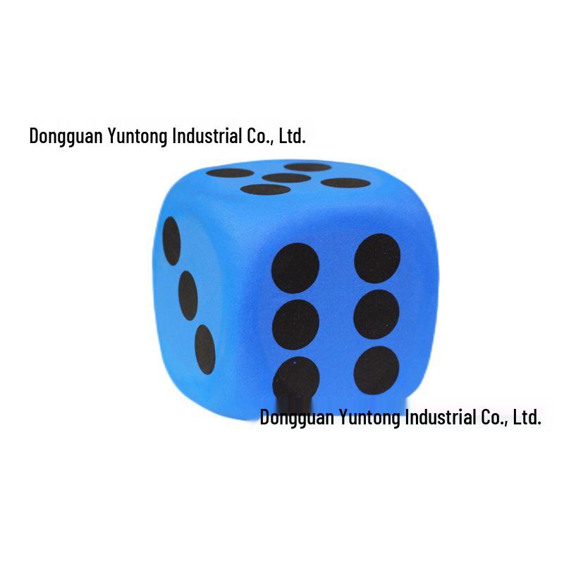 EVA Colorful Six-Sided DIY Foam Dice with Rounded Corners