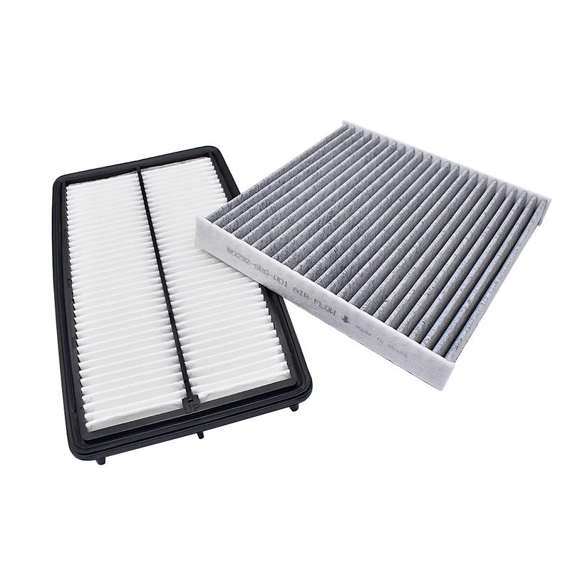 Engine Air Filter Car Cabin Air Filter with Activated Carbon For Honda Pilot 2009-2015 Odyssey 2005-2010 Acura MDX 17220-RN0-A00