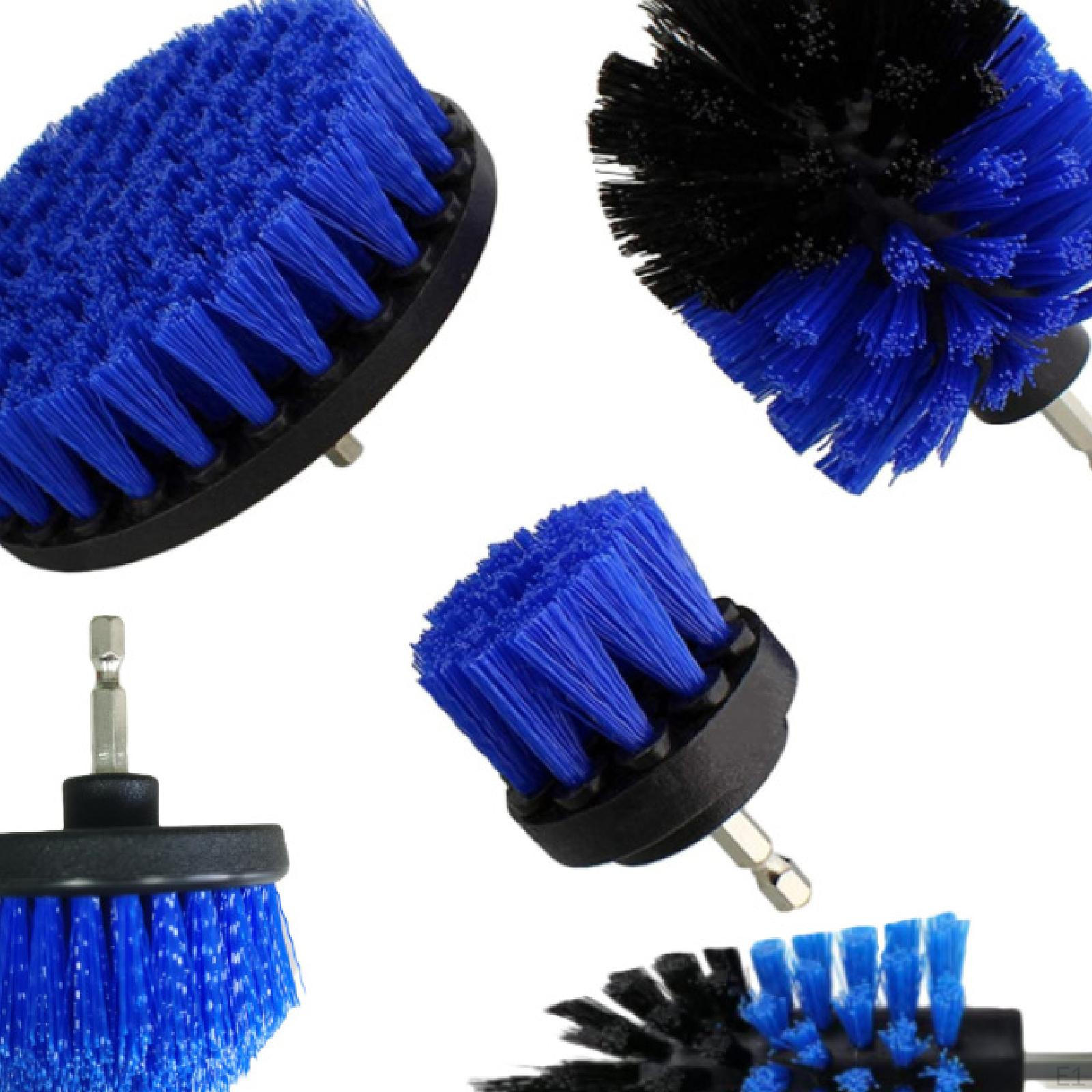 5 шт. Набор насадок для сверлильных щеток Мощный скребок для чистки салона автомобиля — фото 3