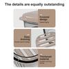 Flip Top Soap Dish With Lid Portable Transparent Double Layer Plastic Soap Dish Bathroom Drain Soap Dish Bathroom Accessories