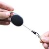2/4Pcs Retractable Key Chain Reel Badge Holder Fly Fishing Zinger Retractor with Quick Release Spring Clip