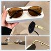Xiaomi Glasses for Woman, Man Sunglasses – Oval Metal Frame UV400 Sunglasses, Fashionable Outdoor Sun Glasses