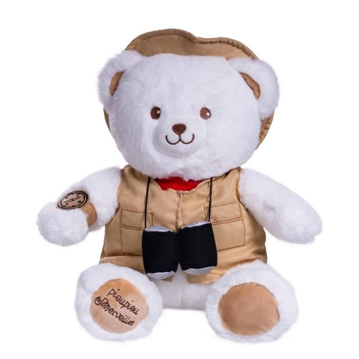Plush - Gaston the Adventurer - 40 Cm - Brown - Child - Unisex