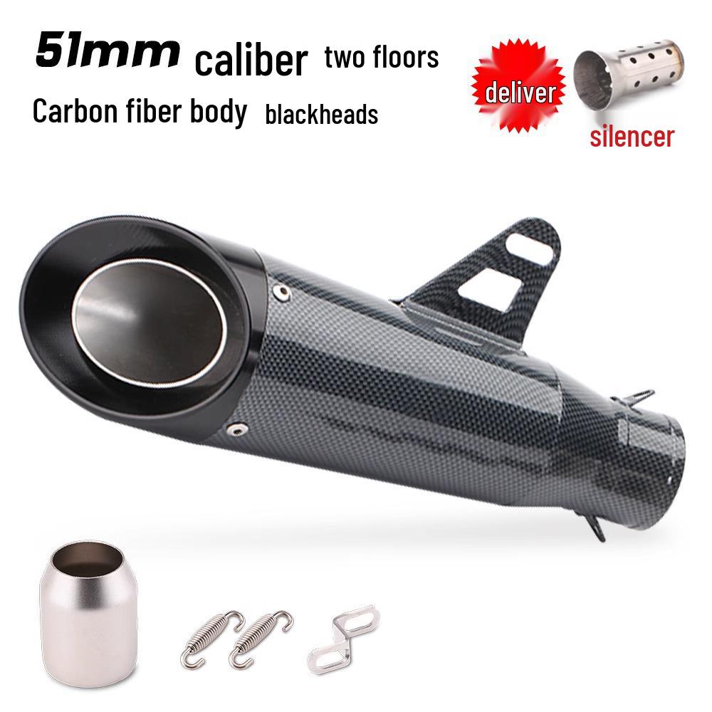 Ninja Z250/Z300/Z400 MT07/09 R25/R3/R6 Street SC Double/Triple Layer Motorcycle Exhaust Pipe