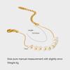 Hot Sale French Retro Freshwater Pearl Bracelet Beaded Plated 18k Gold Stainless Steel Elegant Light Luxury Jewelry Women