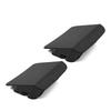 2PCS Anti-dust Front Bumper End Cap Cover Car Additional Accessories For Jeep Wrangler TJ 1996-2006 ABS Black