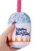 Dog Cake Toy Colorful Candles Bite Resistant Creative Funny Dog Gift Soft