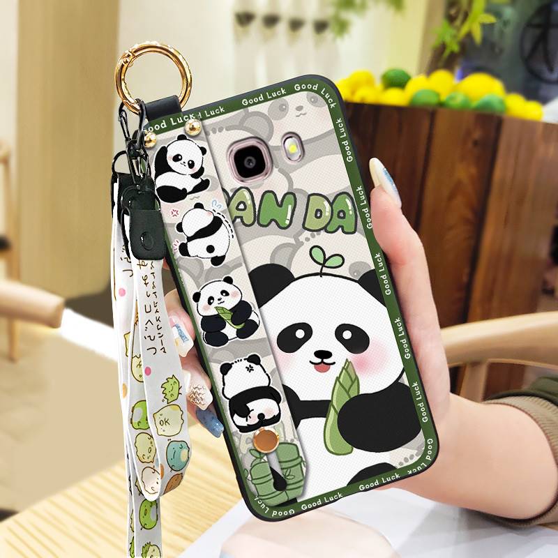 Cartoon Phone Holder Phone Case For Samsung Galaxy J510/J5 2016/J5108 Anti-knock Waterproof Shockproof Anti-dust Cute