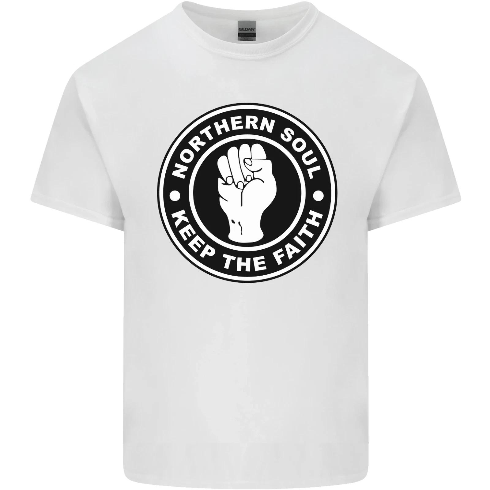 Northern Soul Keeping the Faith Kids T-Shirt Childrens M