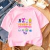 Fashion Children T Shirt Trolls Cute Kawaii Design Boys Girls Summer Street Style Crew Neck