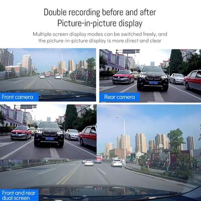 Car Recorder Double/Three Lens 1080P with Night Video Recording Enhances Driving Security and Incident Evidence