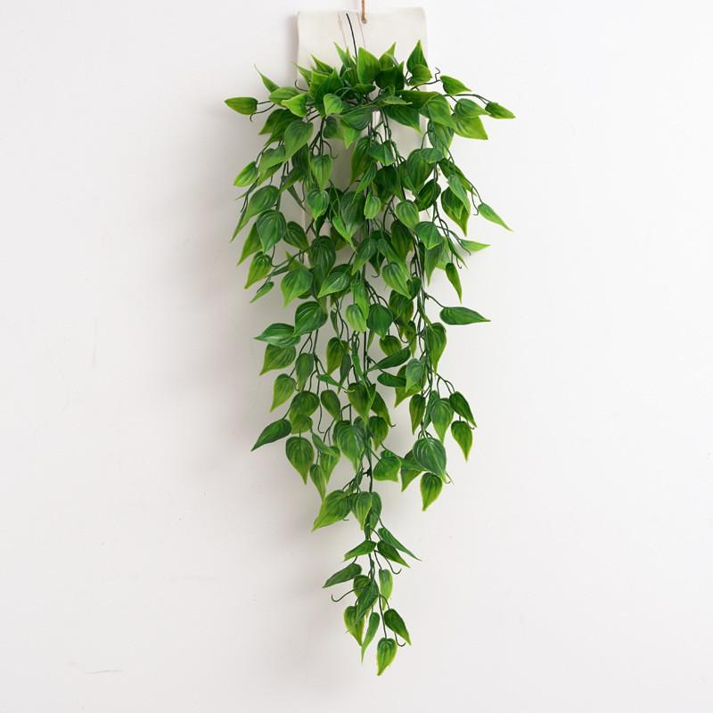 Epipremnum Artificial Plant Aureum Wall Decor Plastic Leaves Gardens Indoor