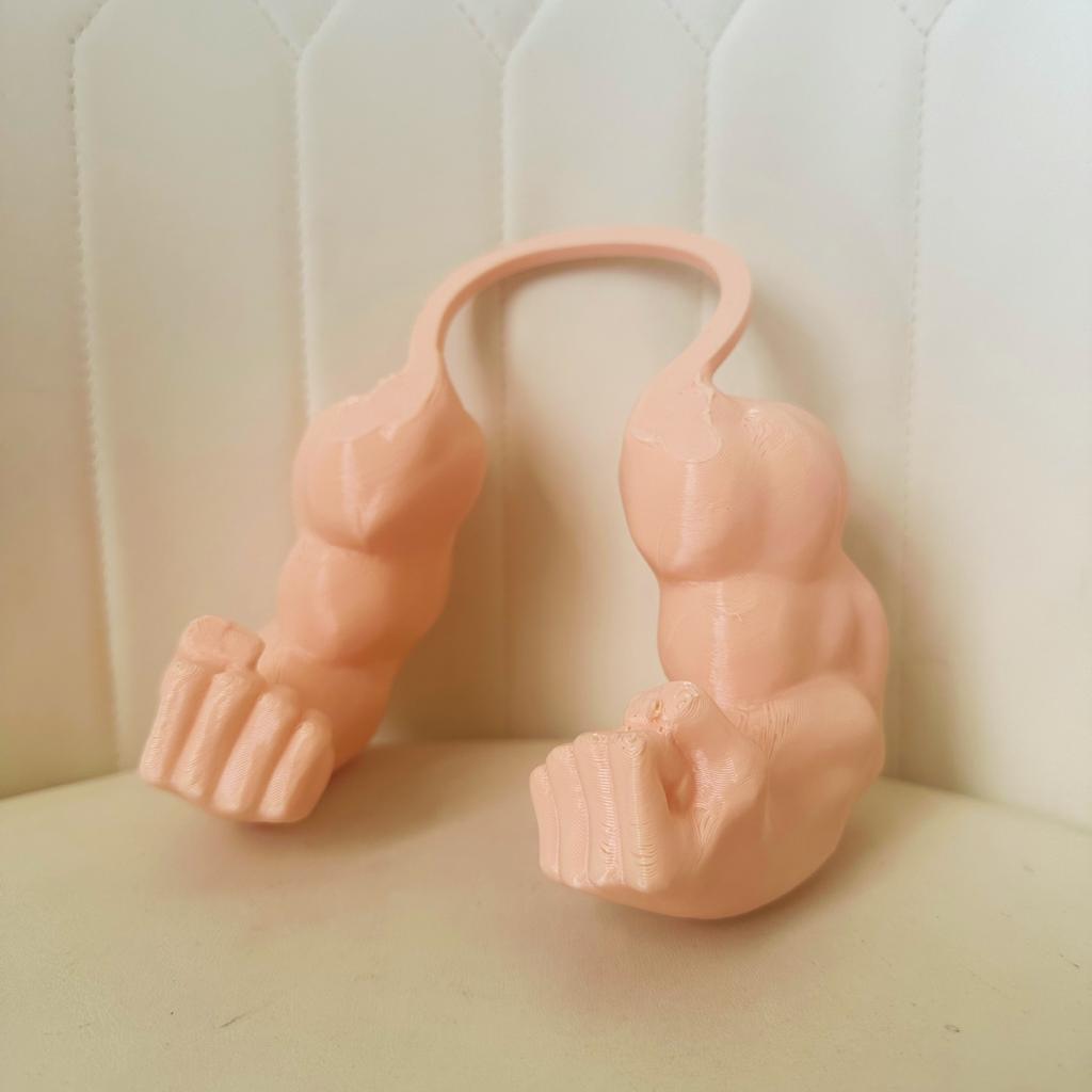 Muscular Arms for Cat, Meowscles Cosplay, Pet Prop Neck 3D Printed Arm, Pet Props Hanging Arm,Muscle Costume,Cosplay Accessories