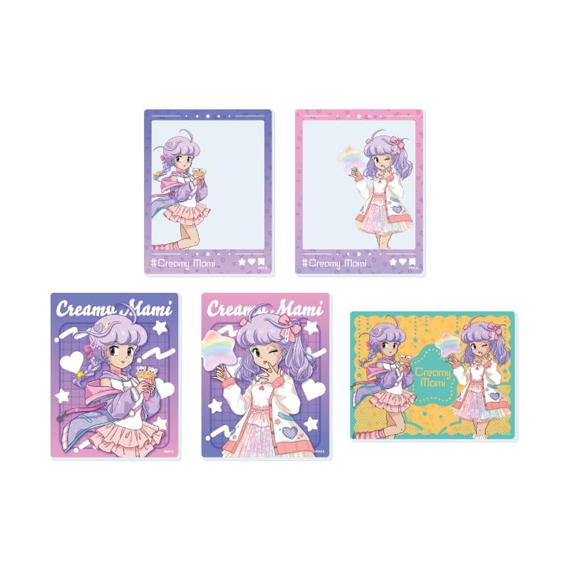 Волшебная Ангел Крими Мами 04 Версия «Ест Сладости». [Оригинальная иллюстрация] Акриловый кейс для карт на 5 штук
