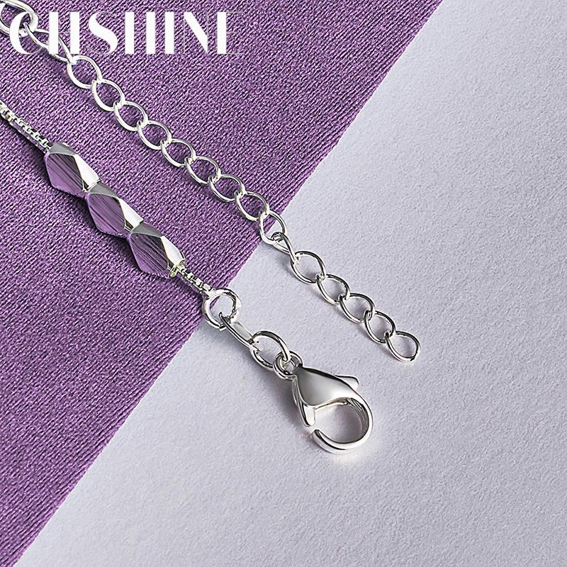 CHSHINE 925 Sterling Silver Small Bead Bracelet for Women Wedding Party Fashion Charm Jewelry