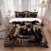 Custom Name Day Bedding 3 Piece Set HD Print Duvet Cover Pillowcases for Teens Adult Bedroom Decoration Christmas Gift