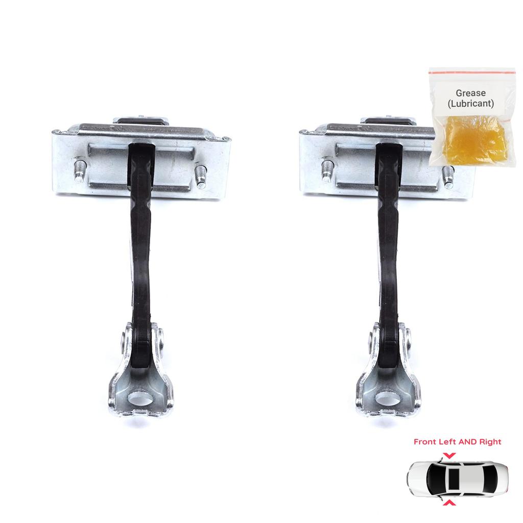 EDP1402-1 2 Pieces Front Door Stop Check Assy Limiter Strap for BMW X3 F25 2010-2017 X4 F26 2013-2018 51217205572