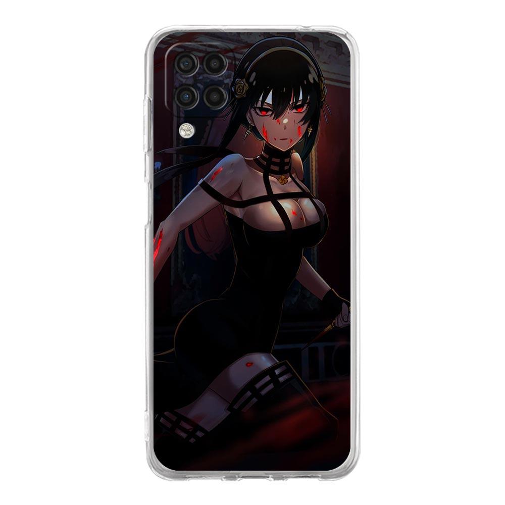 Yor Forger SPY×FAMILY Thorn Phone Case For Samsung Galaxy A51 A71 A21S A12 A11 A31 A41 A03S A13 A33 A73 A53 A52 A32 5G A23 Cover