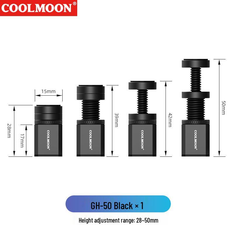 Cool Moon GH50 Magnetic Graphics Card Holder Adjustable Aluminum Support Bracket