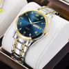 Men'S Fully Automatic Quartz Watch Luminous Waterproof Calendar Diamond-Encrusted Business Men'S Watch