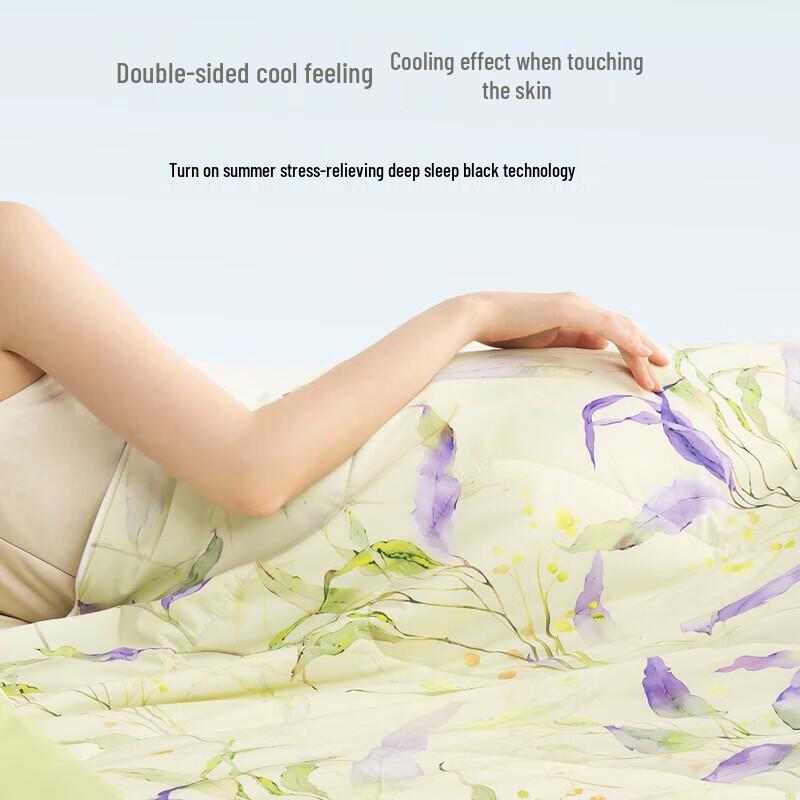 

Weiwowuqing Tietie Spring/Autumn Silk Blend Duo Quilt