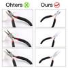 1Piece Jewelry Pliers Tools & Equipment Jewelry Making Handmade Tool Craft DIY Accessories Carbon Steel Nose Pliers Fixing