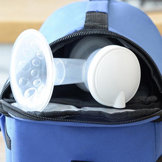 Water Repellent Picnic Bag Insulated Double Layer Lunch with Shoulder Strap, Durable Oxford Cloth Large Portable Thermal Meal Tote Capacity Container,