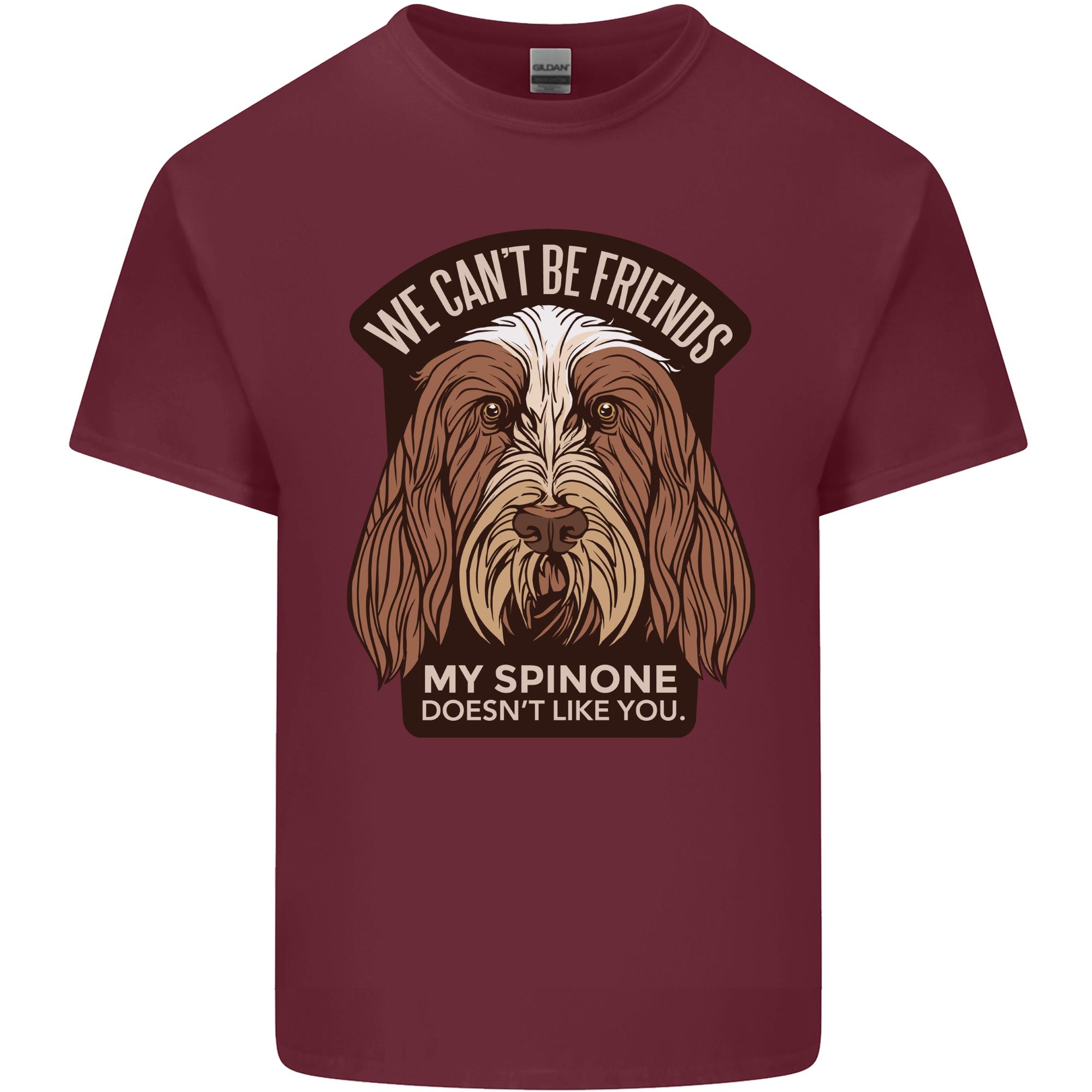 My Spinone Doesnt Like You Funny Dog Unisexs Light Cotton TShirt S