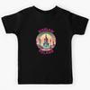 Warsaw In Poland Retro Travel Art Badge Kids T-Shirt