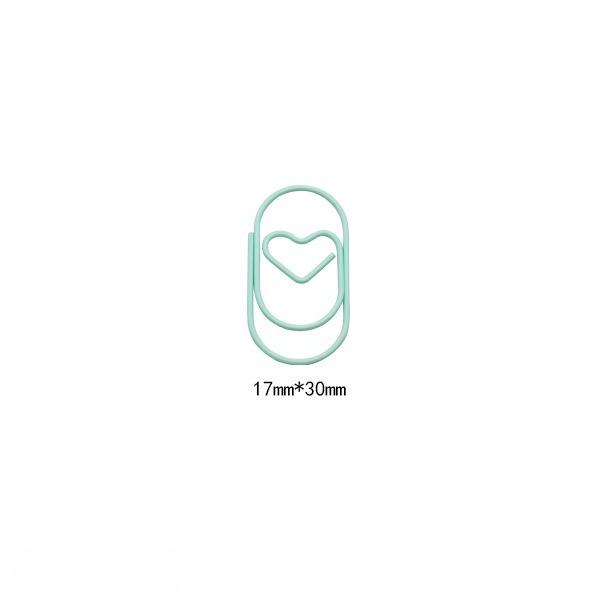 10Pcs Cute Simple Cloud-shaped Paperclips Girl Photo Memo Binder Clip Bookmark Reading Index Tab School Office Binding Supplies