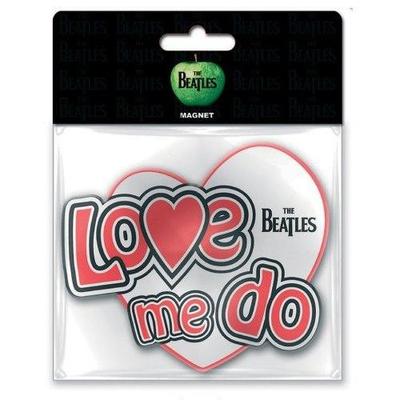 Love Me Do Rubber Fridge Magnet