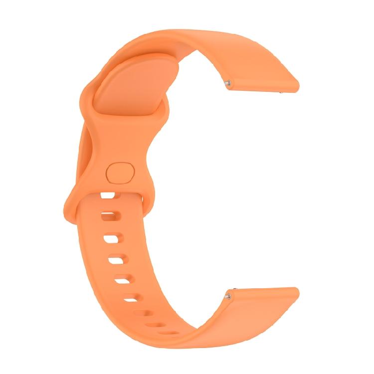 For AmazfitBip3 for Smart Watch Adjustable Silica Soft Band Strap Wristband Brac оранжевый
