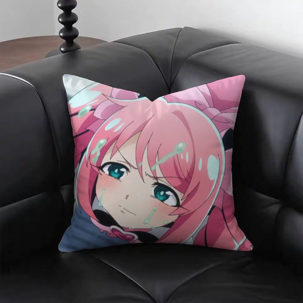 LOVE Game Anime Nagisaka Haruka No Secret Cute Pillow Case Fashion Square Pillowcase Bedroom Sofa Room Ins Decoration Leisure