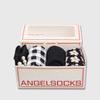ANGEL SOCKS Set 2_Black Package Black Socks Basic Socks Fashion Socks Sock Brand