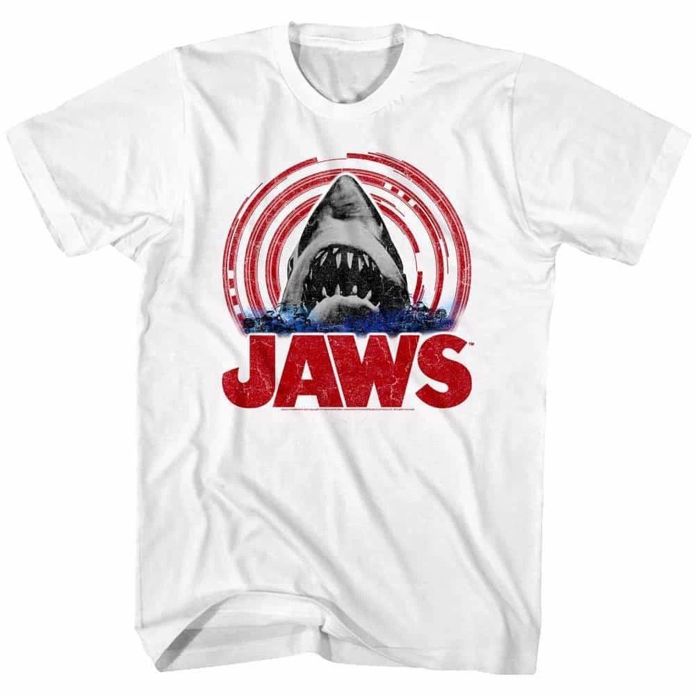 Jaws Shark Spiral Target Men s T Shirt S