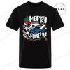 Fashion Women Christmas Crew TShirt Clothes Fashion Short Sleeve Christmas Clothing Vintage Tops Tees Casual Santa Streetwear