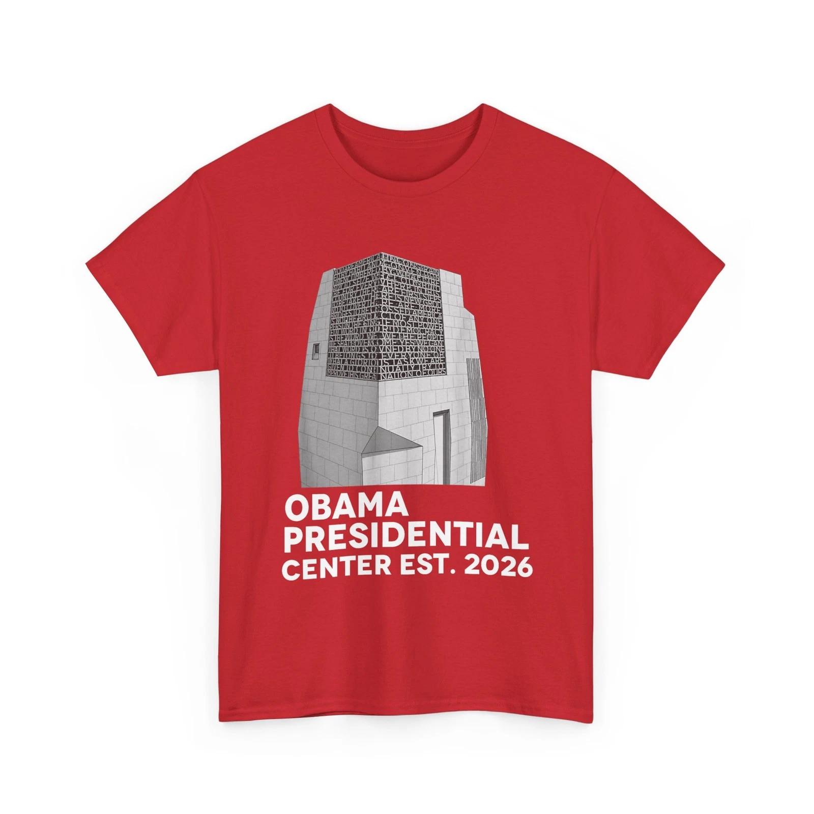 Barack Obama Presidential Center 2026 T-Shirt 6 XL