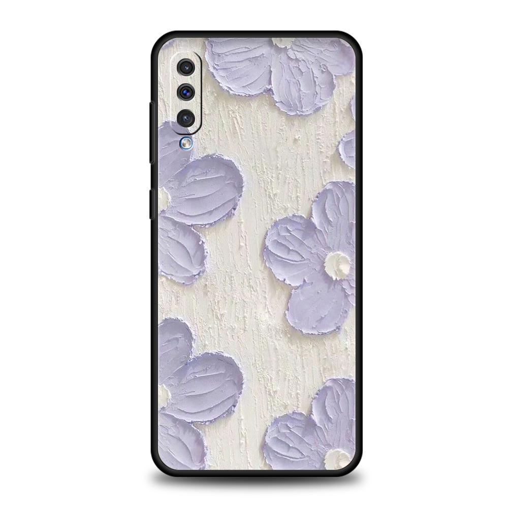 

Love Flower Art чехол для телефона Samsung A24 A12 A14 A32 A50 A70 A20E A20S A10S A22 A30 A40 A34 A54 A42 A52 5G A02S A04s крышка Samsung A40