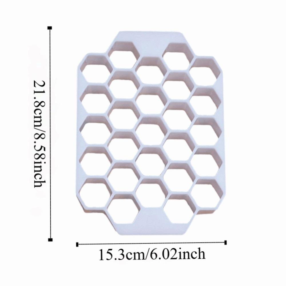 New PP Pastry Divider Honeycomb Reusable Dough Equalizing Cutter Russian Ravioli Mold Kitchen