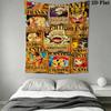 One Piece Tapestry Wall Tapestry Background Cloth Fashion Print Work Of Art Wall Decoration Soft